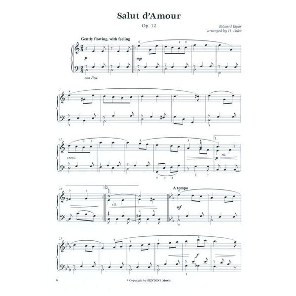 Fentone Music The Elgar Piano Album