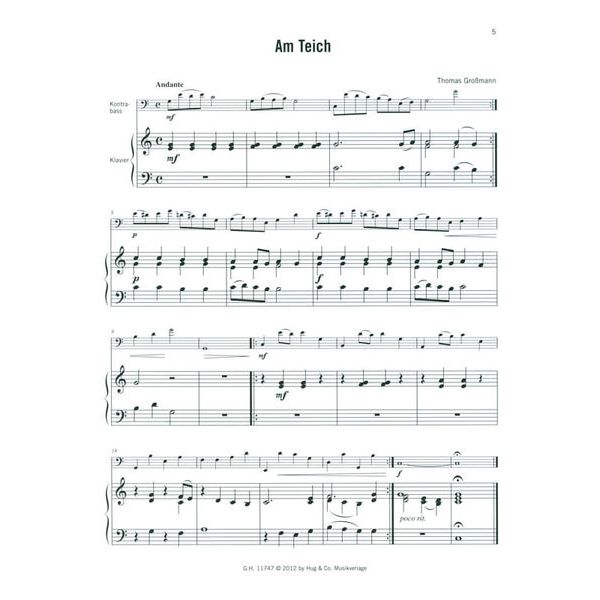 Edition Hug Kontrabass ABC 2 Schule