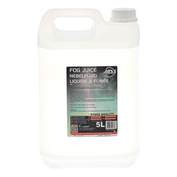 ADJ Fog juice 1 light - 5 Liter