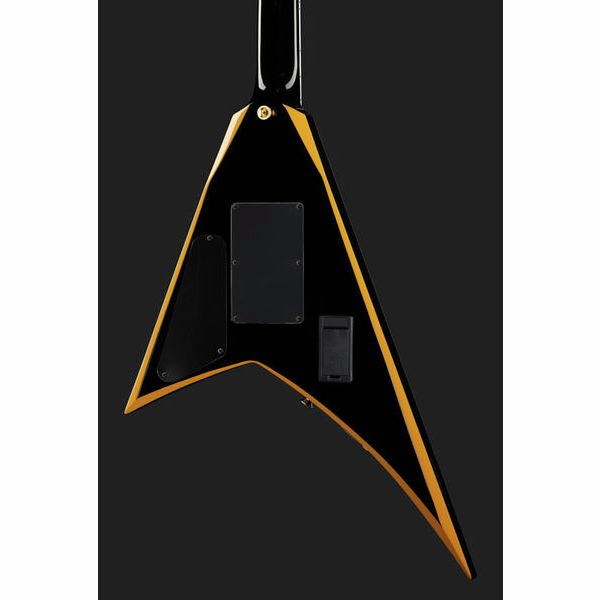 Jackson RRX24 Black with Yellow Bevels