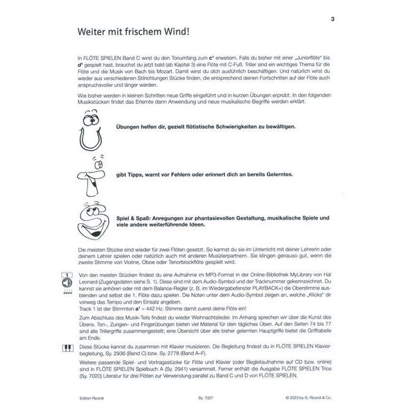 Ricordi Flöte Spielen C
