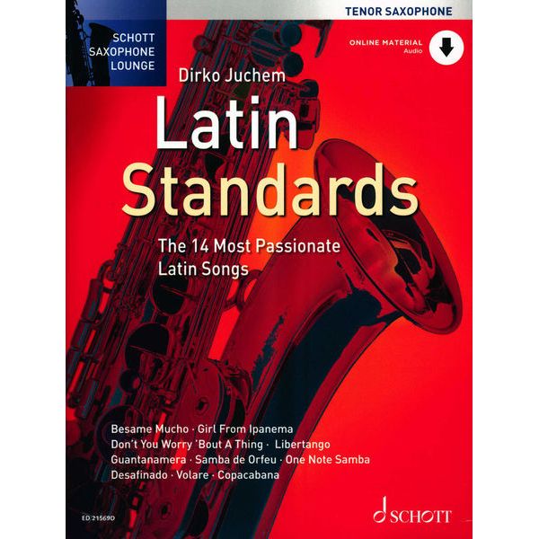 Schott Latin Standards T-Sax