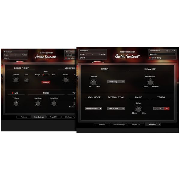 Native Instruments Session Guitarist El. Sunburst