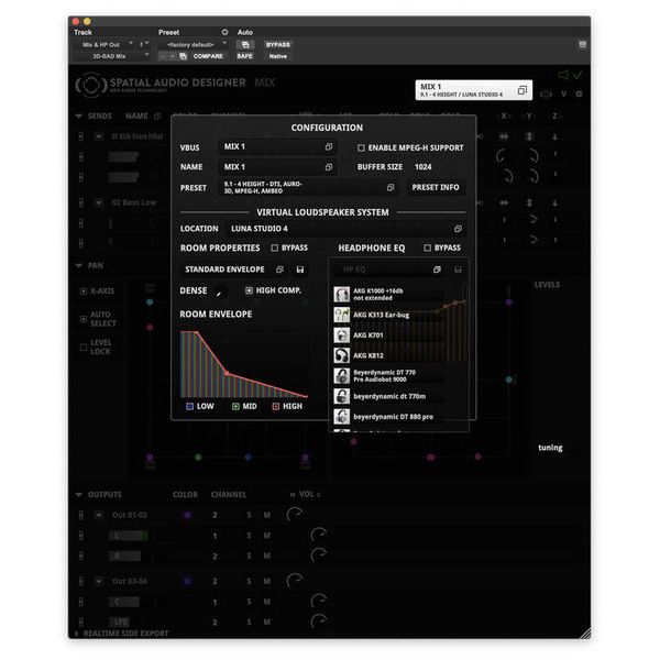 New Audio Technology Spatial Audio Designer - VProd