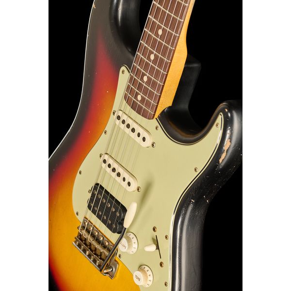 Fender 61 Strat 3TSB Relic HSS MBAH