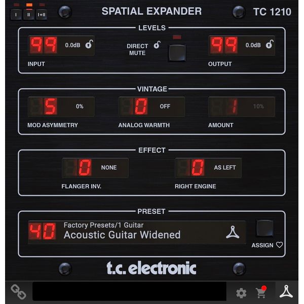 tc electronic TC 1210 Unique Spatial Expande