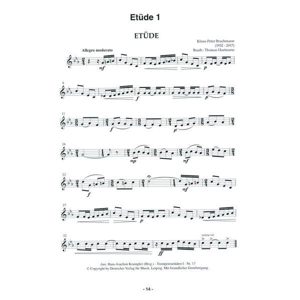 Musikverlag Heinlein Praxis Horn