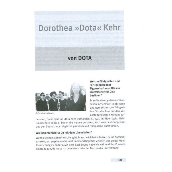 mitp Verlag  Live mischen