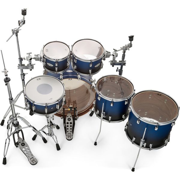 DrumCraft Series 6 2up 2down Blue Fade