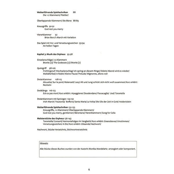 Schell Music Saitenklang Harfe