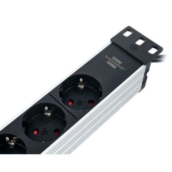 Brennenstuhl Alu Line 9-Way 19"