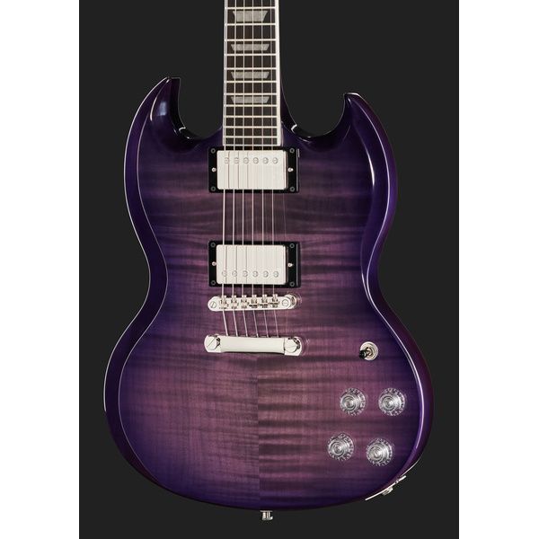 Epiphone SG Modern Figured Purple Burst