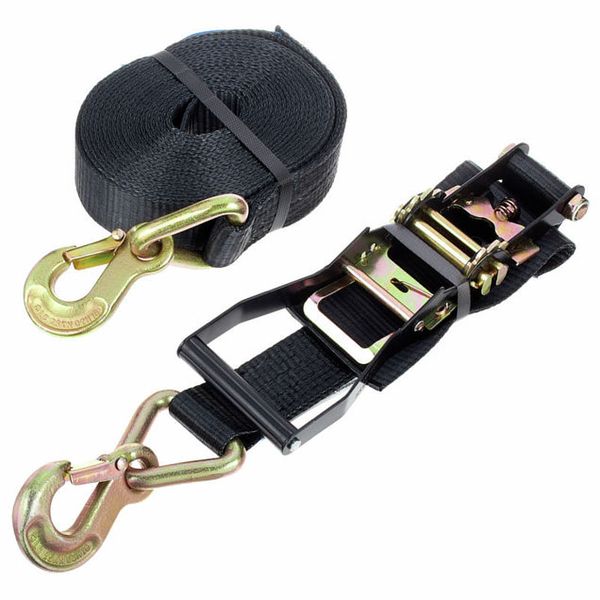 Stairville Ratchet Hook Strap 50mm x 8m T