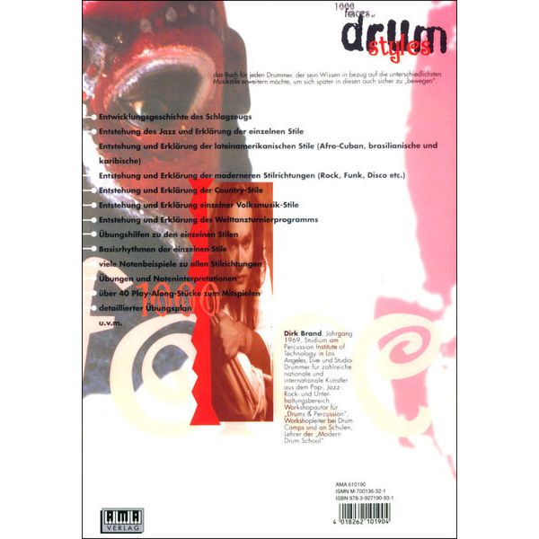 AMA Verlag 1000 Faces Of Drum Styles