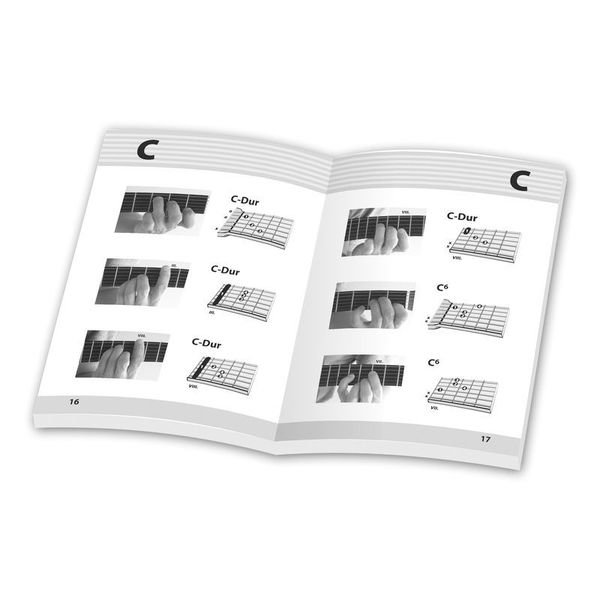 Voggenreiter Fotogrifftabelle Gitarre