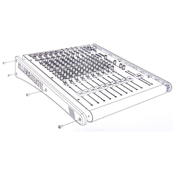 Allen & Heath ZED-12FX-14 - Rack Mount