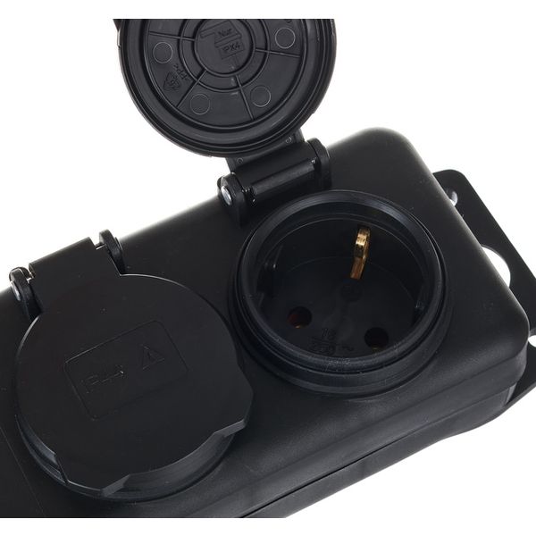 Brennenstuhl Hinged Lid Socket Dist. 2-Way