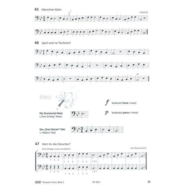 Hage Musikverlag Posaunen Fuchs 1