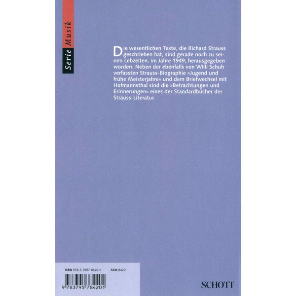 Schott Richard Strauss