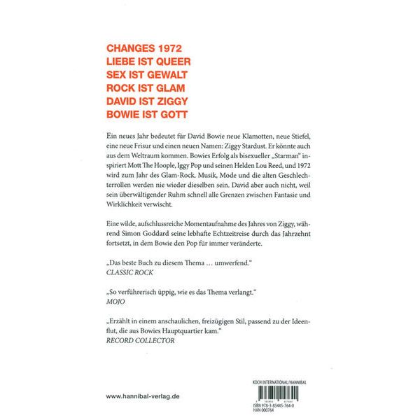 Hannibal Verlag Bowie Odyssee 72