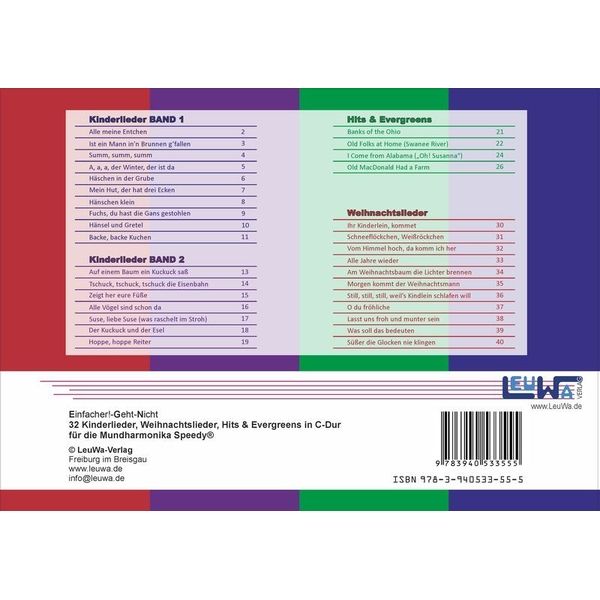 LeuWa-Verlag  Kinder Weihnacht Speedy