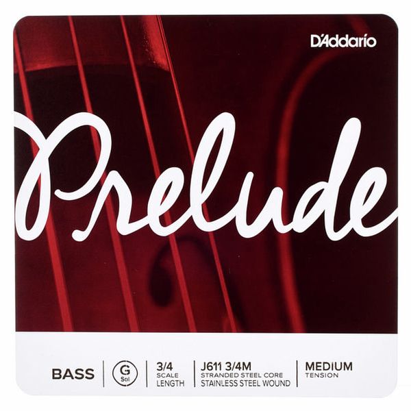 Daddario J611-3/4M Prelude Bass G med.