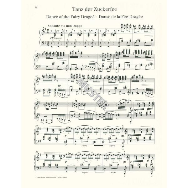 Schott Tschaikowsky Nussknacker-Suite