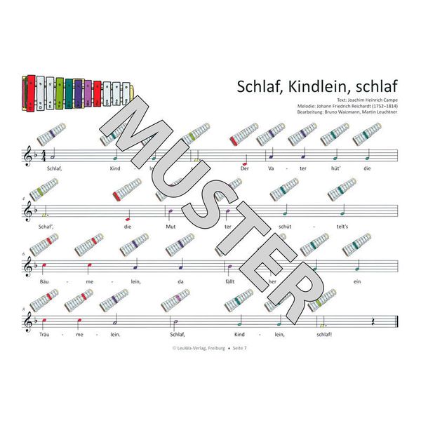 LeuWa-Verlag  Kinderlieder 1 Sonor BWG