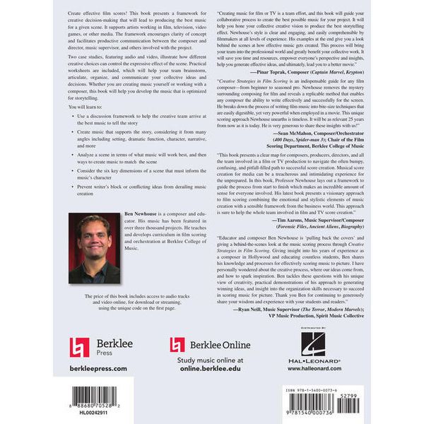 Berklee Press Creative Film Scoring