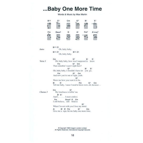 Wise Publications Little Black Book Classic Uku.