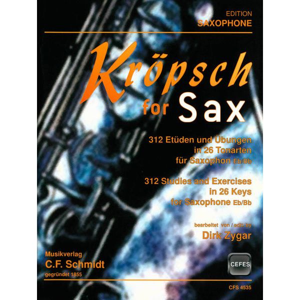C.F. Schmidt Musikverlag Kr&ouml;psch For Sax