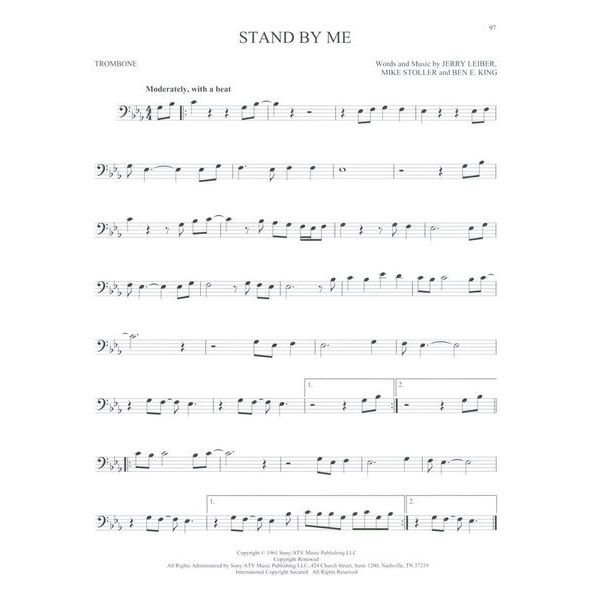 Hal Leonard 101 Popular Songs Trombone