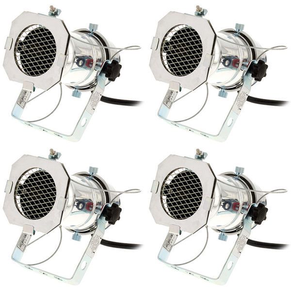 Stairville PAR 16 GU10 polished Bundle