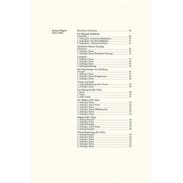 Edition Peters Orchester Probespiel Tuba