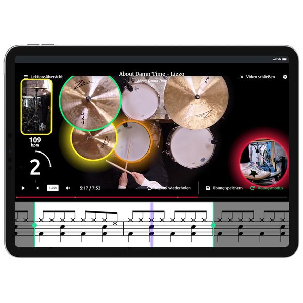 music2me Drums - One Year Access