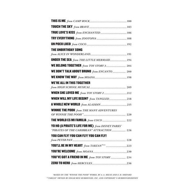 Hal Leonard Little Black Book Disney Uku