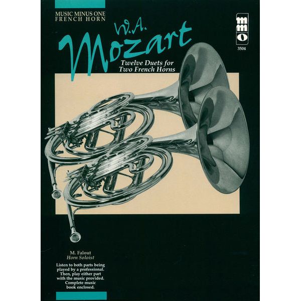 Music Minus One Mozart Twelve Duets Horn