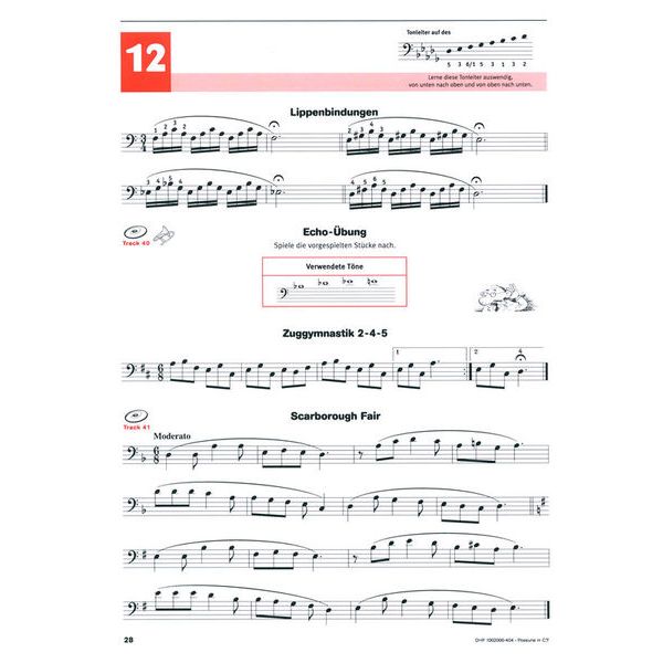 De Haske Hören Lesen Schule 2 Trombone