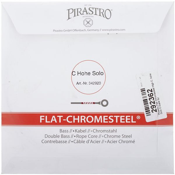 Pirastro Flat Chromesteel Solo Bass C