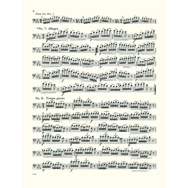 International Music Company Kopprasch 60 Studies 1 Tromb