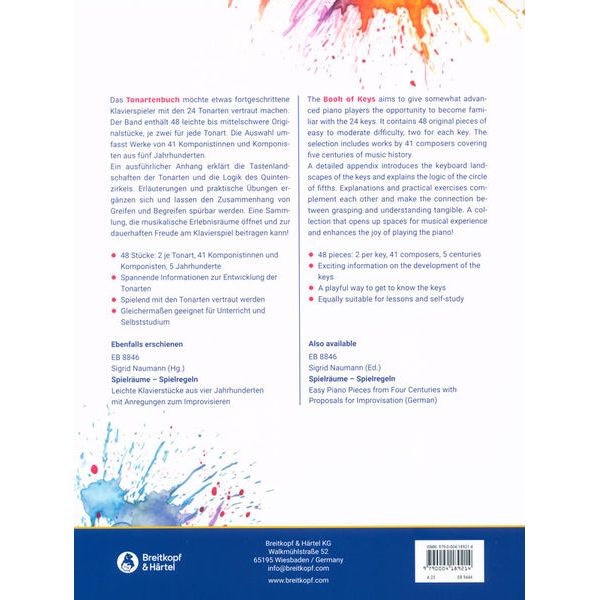 Breitkopf & Hrtel Tonartenbuch