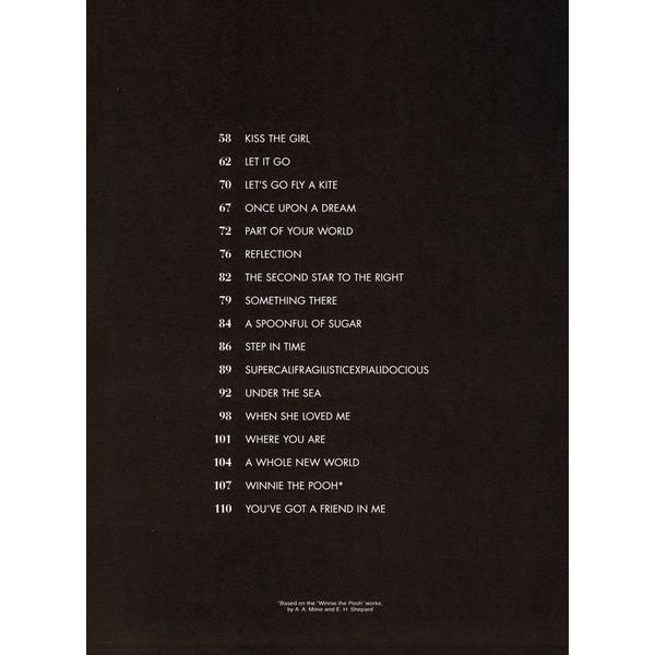 Hal Leonard Disney Peaceful Piano Solos 1