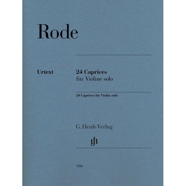 Henle Verlag Rode 24 Caprices Violin