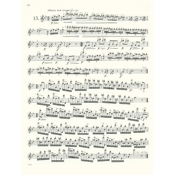 International Music Company Paganini 24 Caprices Flute