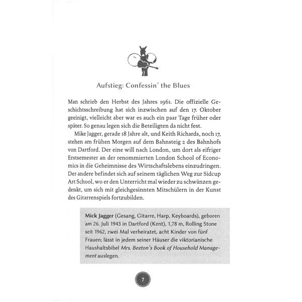 Reclam Verlag 100 Seiten Rolling Stones