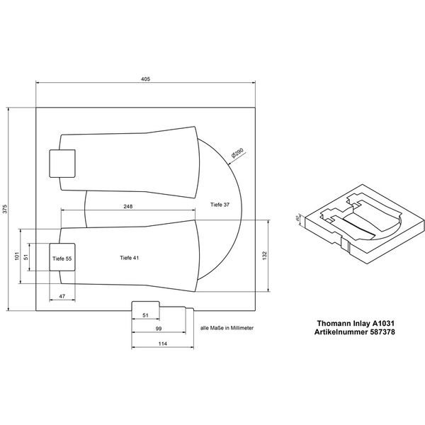 Thomann Inlay Sennheiser A1031
