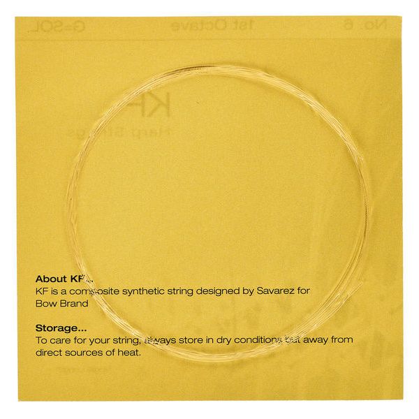 Bow Brand KF 1st G Harp String No.6
