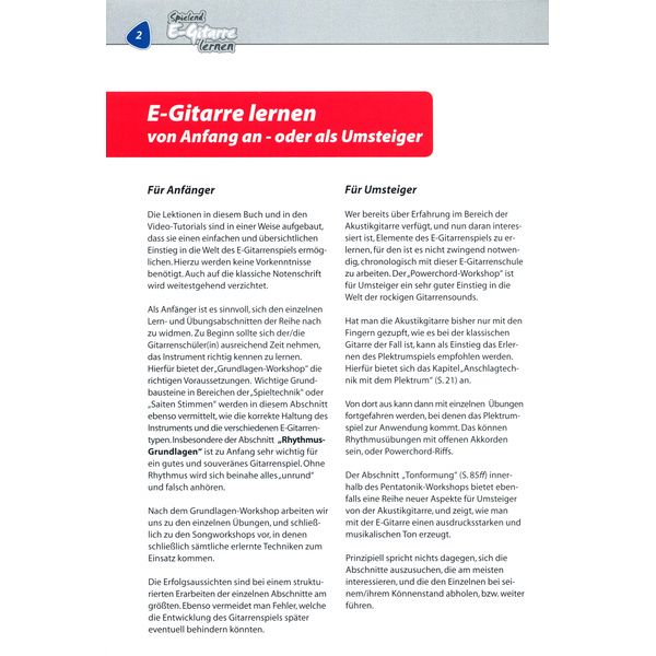 Jenschmedia Spielend E-Gitarre lernen