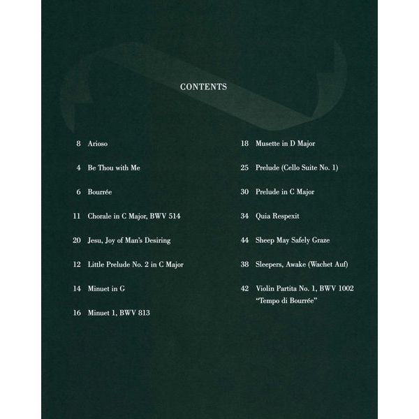 Hal Leonard J.S.Bach f Fingerstyle Ukulele