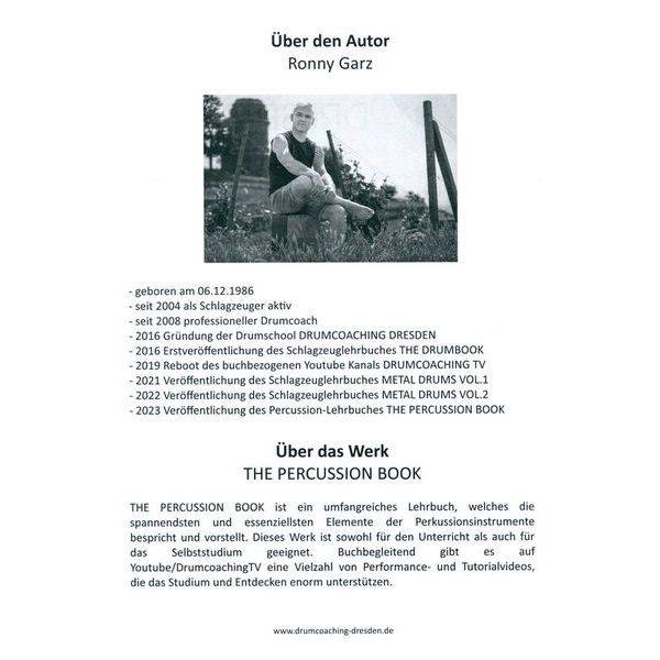 Ronny Garz The Percussion Book